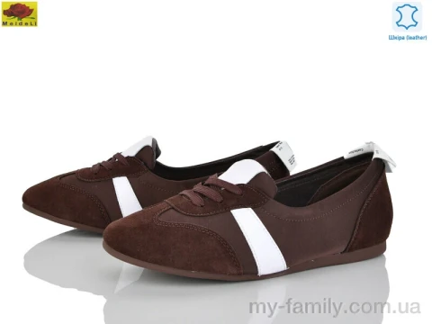 Кросівки натуральна замша-текстиль коричневий жінки -, Жіночі кросівки оптом