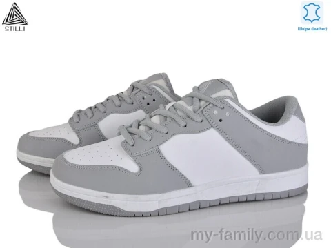 Кросівки натуральна шкіра сірий чоловіки -, Чоловічі кросівки оптом
