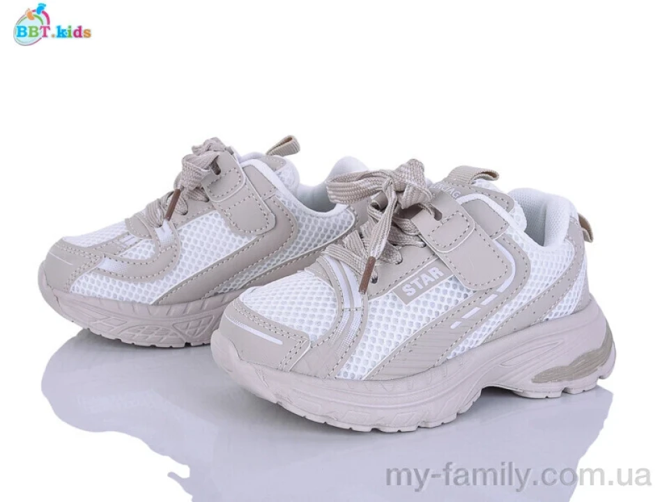 Кросівки штучна шкіра-текстиль бежевий діти унісекс, Дитячі кросівки оптом