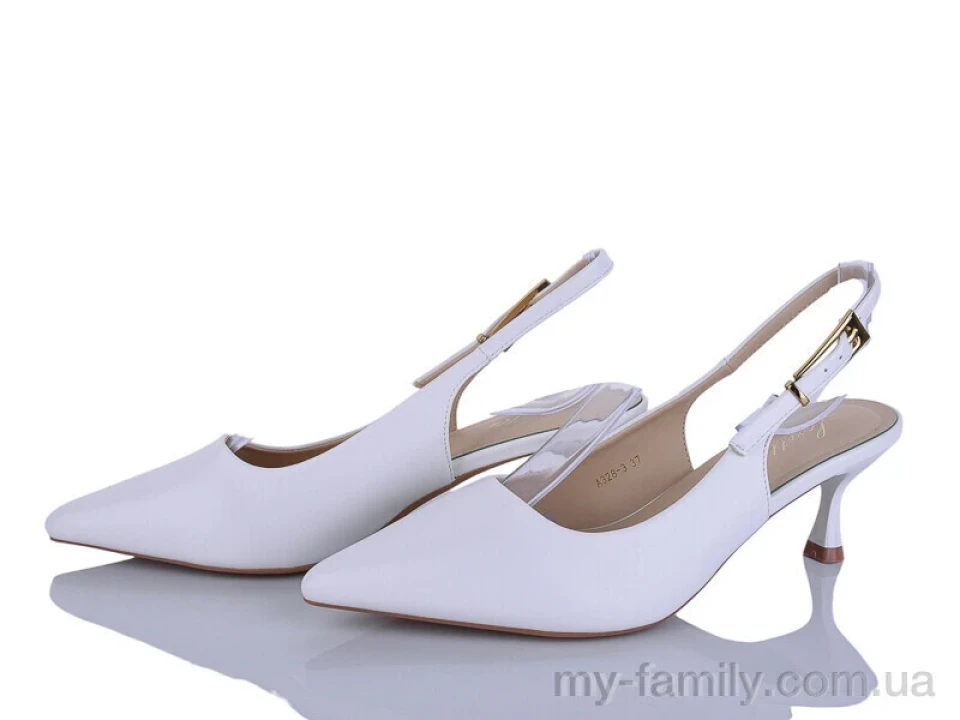Туфлі штучна шкіра білий жінки -, Туфлі жіночі оптом