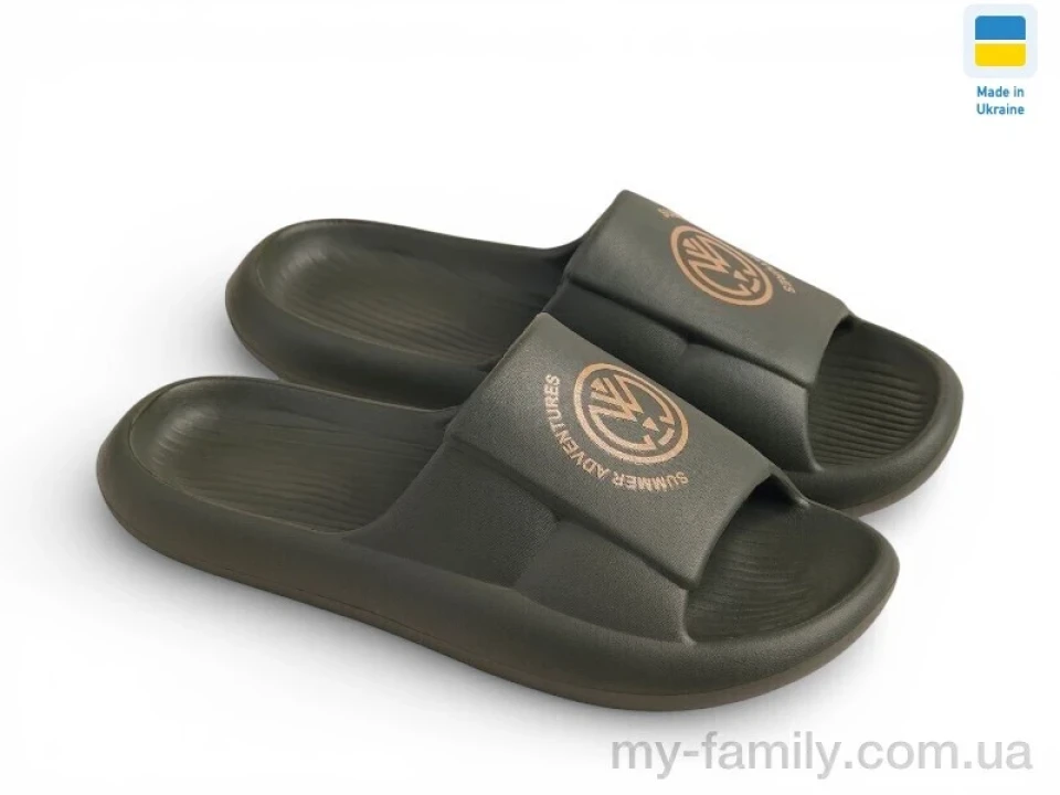 Шльопанці піна хакі діти хлопчик, Дитячі шльопанці оптом