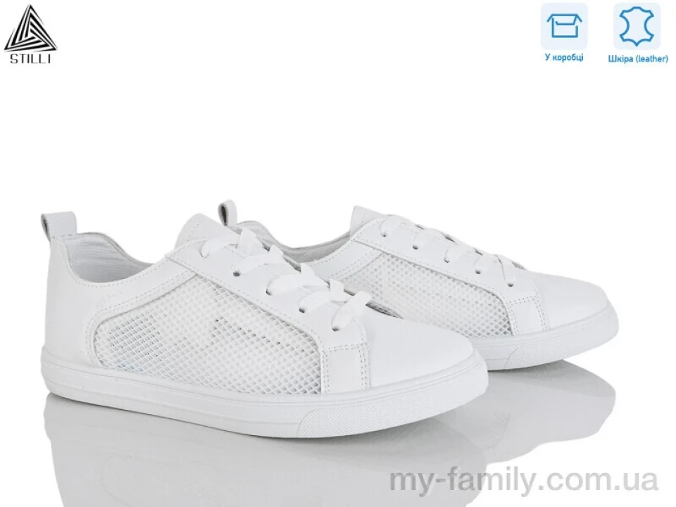Кроссовки натуральная кожа-текстиль белый женщины -, Женские кроссовки оптом