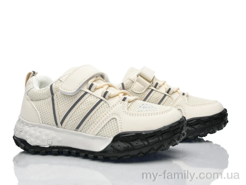 Кросівки штучна шкіра-текстиль бежевий діти унісекс, Дитячі кросівки оптом