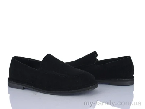 Туфлі штучна замша чорний жінки -, Туфлі жіночі оптом