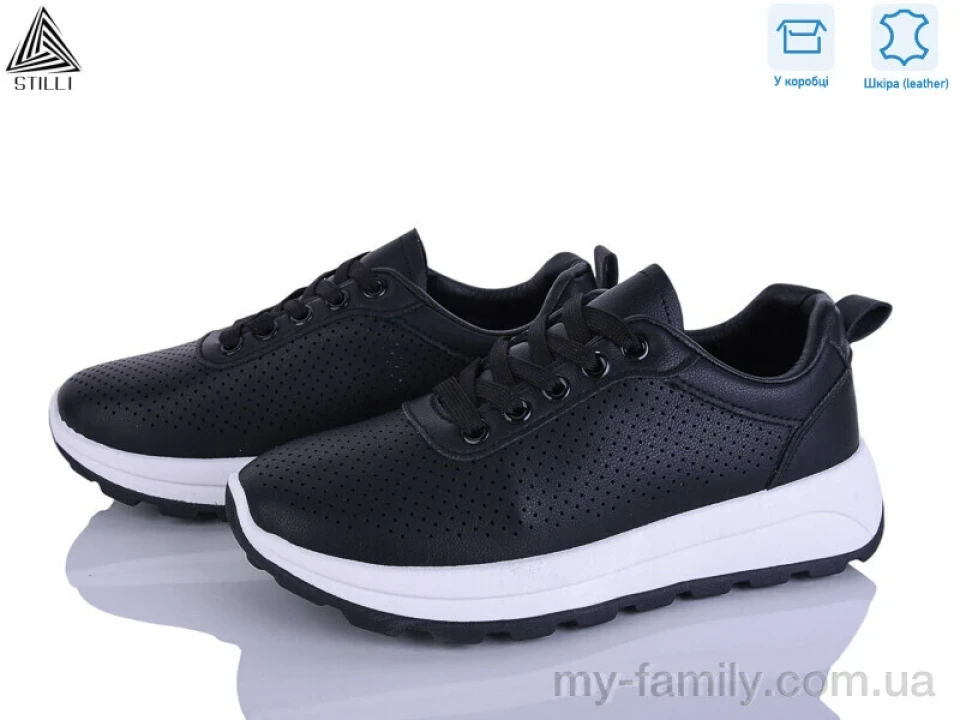 Кросівки натуральна шкіра чорний жінки -, Жіночі кросівки оптом