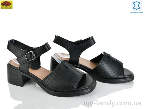 Босоніжки натуральна шкіра чорний жінки -, Жіночі босоніжки оптом