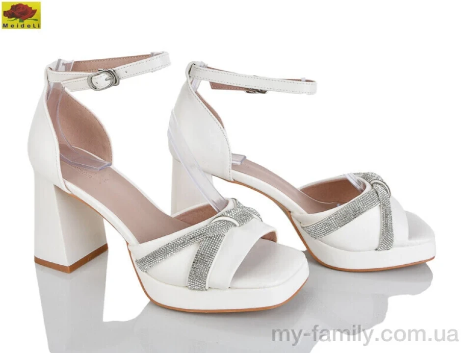 Босоніжки штучна шкіра білий жінки -, Жіночі босоніжки оптом