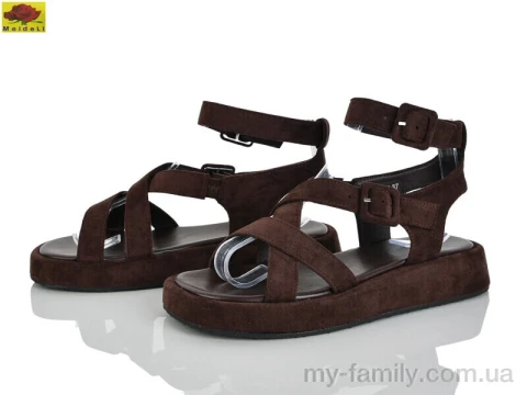 Босоніжки штучна замша коричневий жінки -, Жіночі босоніжки оптом