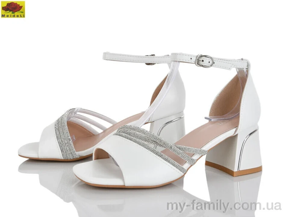 Босоніжки штучна шкіра білий жінки -, Жіночі босоніжки оптом