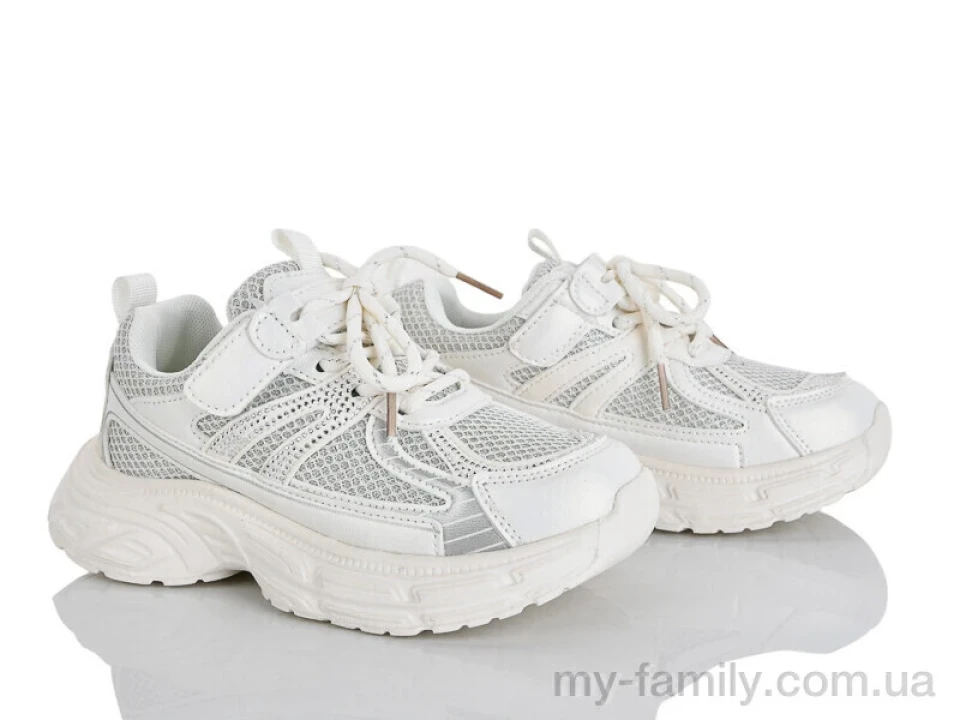 Кросівки штучна шкіра-текстиль бежевий діти дівчинка, Дитячі кросівки оптом