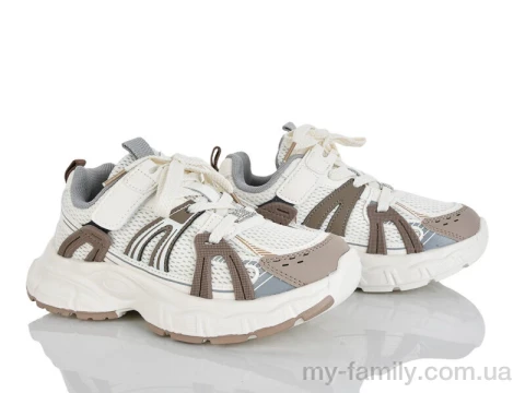 Кросівки штучна шкіра-текстиль бежевий діти дівчинка, Дитячі кросівки оптом