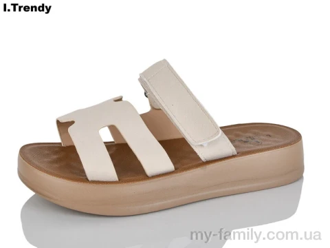 Шльопанці штучний нубук бежевий жінки -, Жіночі шльопанці оптом
