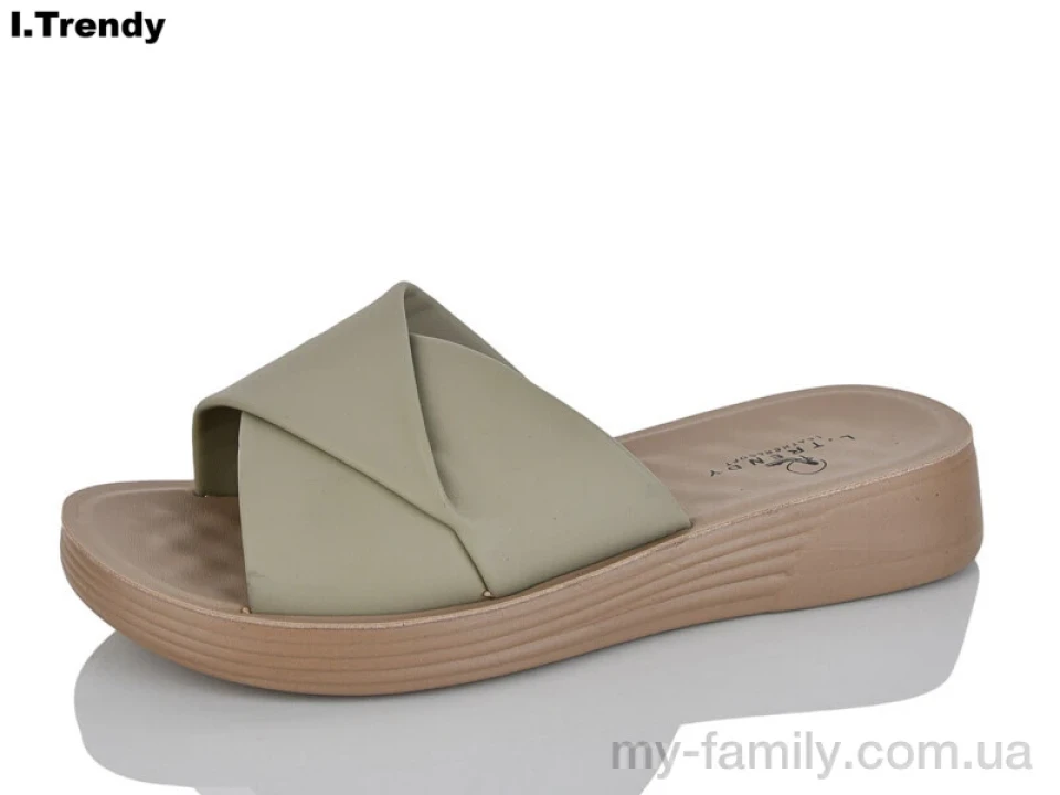 Шльопанці штучна шкіра зелений жінки -, Жіночі шльопанці оптом