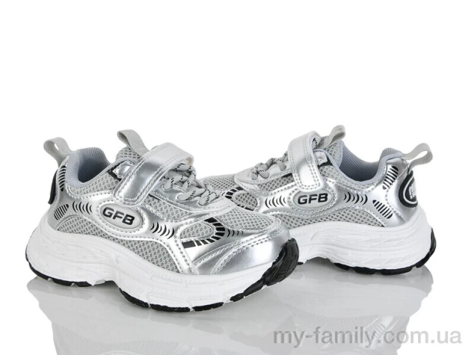 Кросівки штучна шкіра-текстиль срібний діти унісекс, Дитячі кросівки оптом