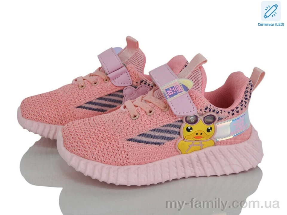 Кросівки текстиль рожевий діти дівчинка, Дитячі кросівки оптом