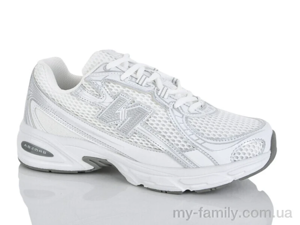 Кросівки штучна шкіра-текстиль білий жінки -, Жіночі кросівки оптом