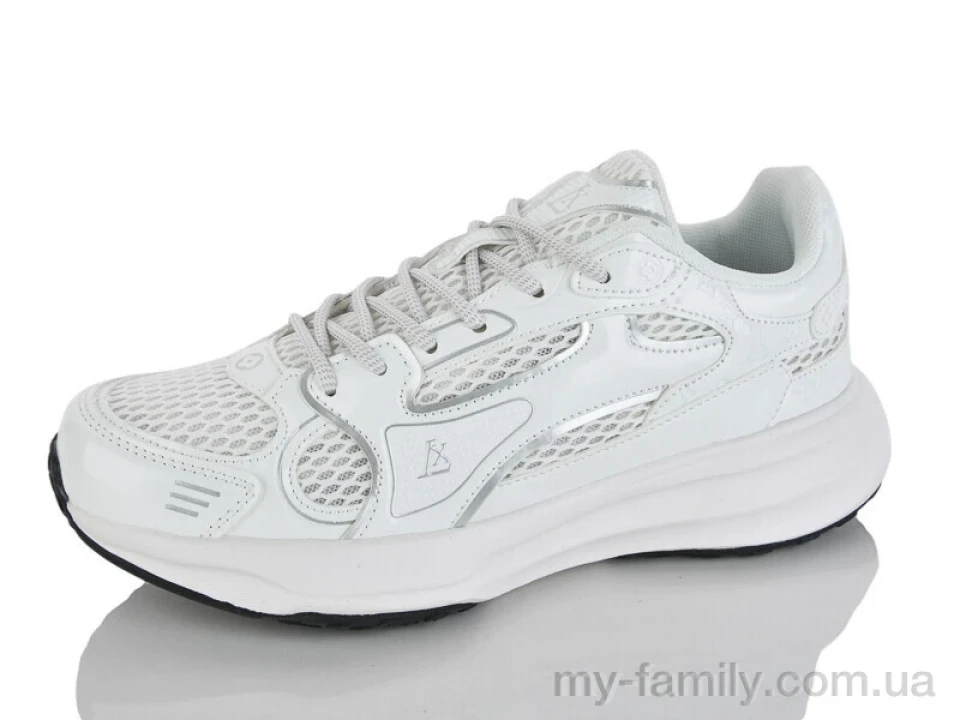 Кросівки штучна шкіра-текстиль білий жінки -, Жіночі кросівки оптом