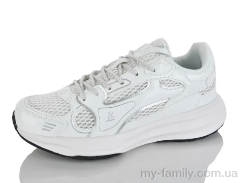 Кросівки штучна шкіра-текстиль білий жінки -, Жіночі кросівки оптом