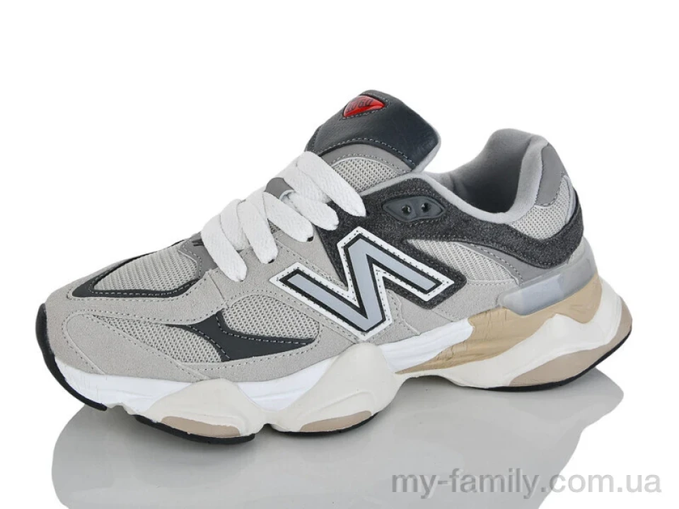 Кросівки штучна замша-текстиль сірий жінки -, Жіночі кросівки оптом