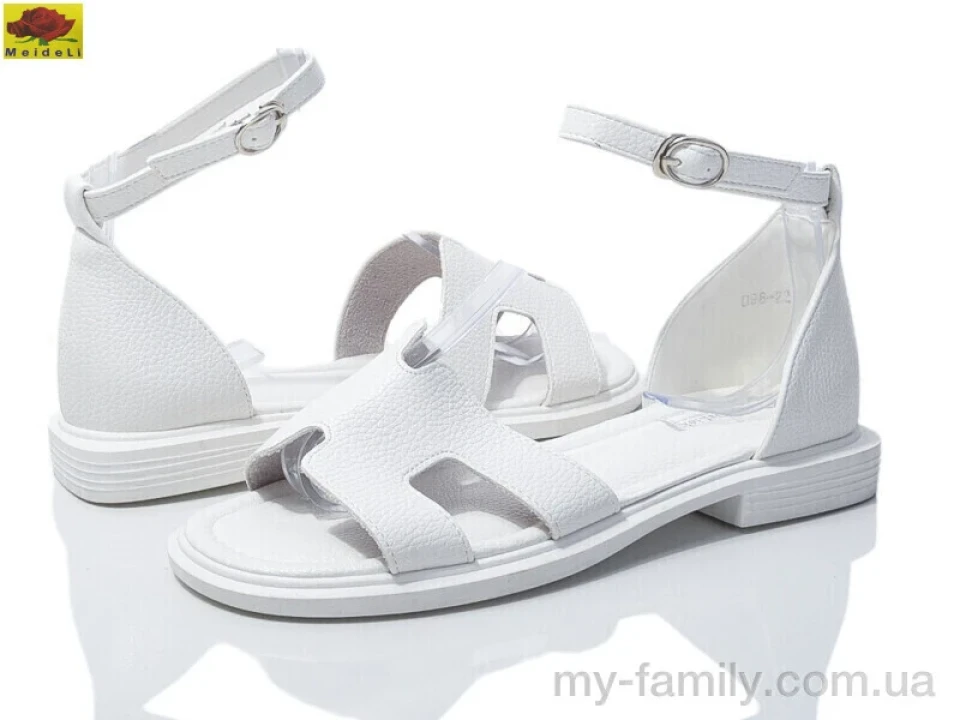 Босоніжки штучна шкіра білий жінки -, Жіночі босоніжки оптом