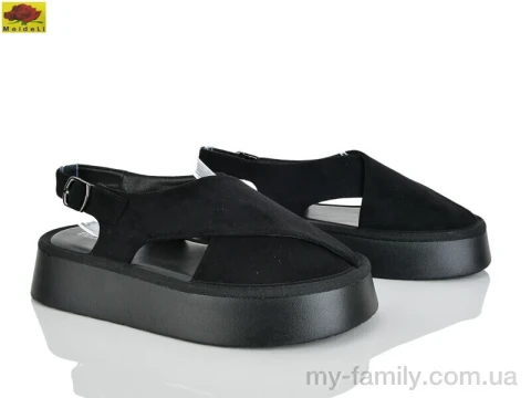 Босоніжки штучна замша чорний жінки -, Жіночі босоніжки оптом