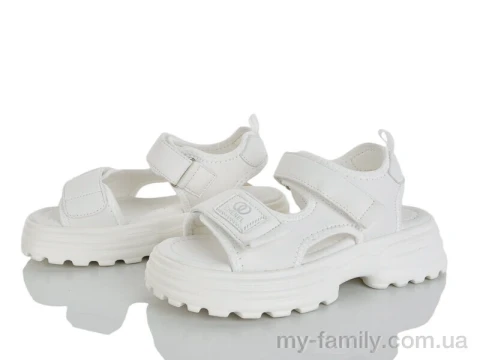 Босоніжки штучна шкіра білий діти дівчинка, Взуття оптом діти