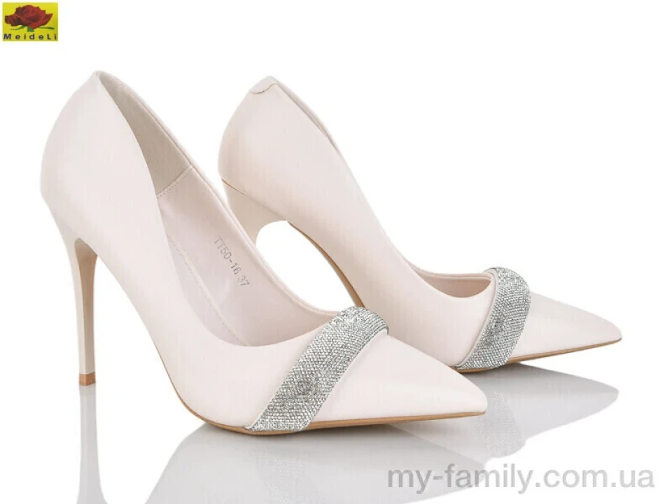 Туфлі штучна шкіра бежевий жінки -, Туфлі жіночі оптом