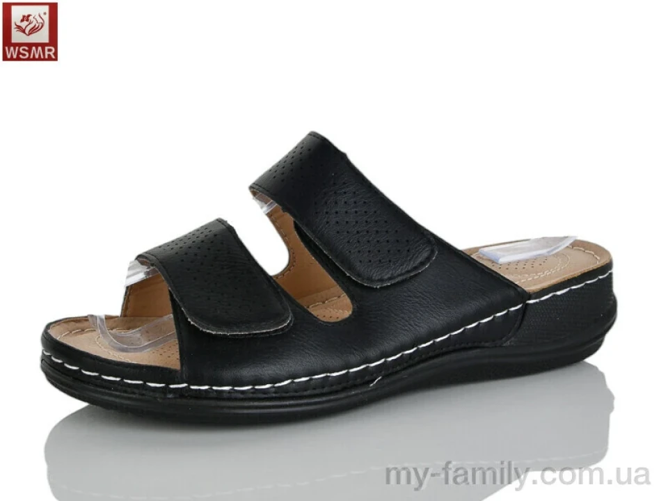 Шльопанці штучна шкіра чорний жінки -, Жіночі шльопанці оптом