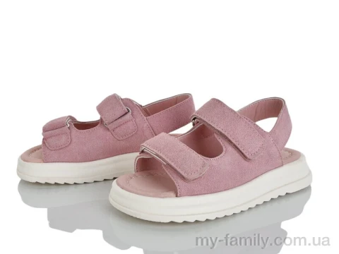 Босоніжки штучна замша рожевий діти дівчинка, Взуття оптом діти