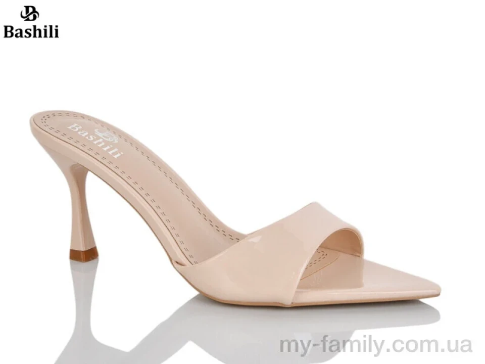 Шльопанці штучний лак бежевий жінки дівчинка, Жіночі шльопанці оптом