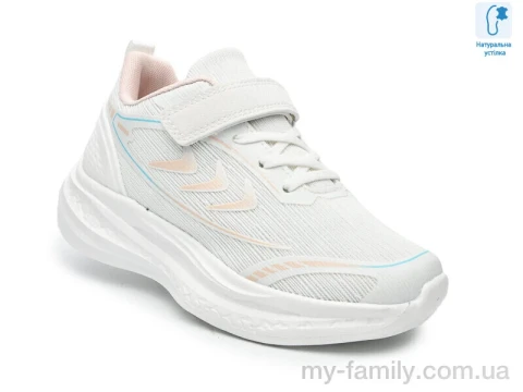 Кроссовки текстиль белый дети девочка, Детски кроссовки оптом