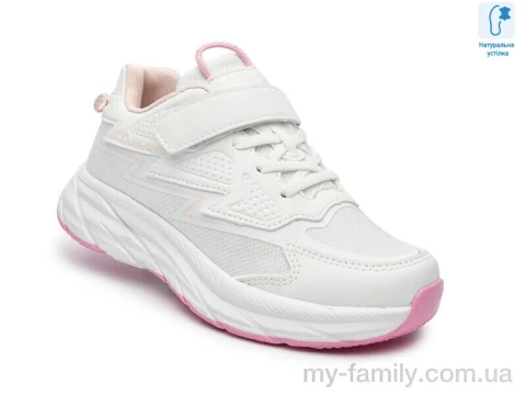 Кросівки штучна шкіра-текстиль білий діти дівчинка, Дитячі кросівки оптом