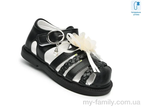 Босоножки искусственная кожа черный дети девочка, Взуття оптом дети