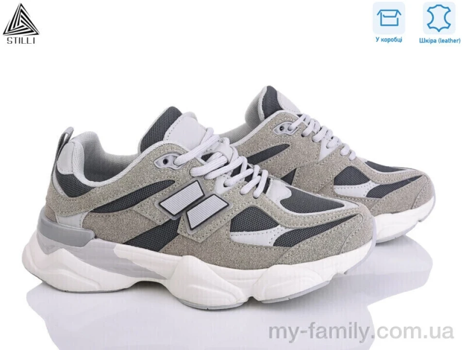 Кросівки натуральна замша-текстиль сірий жінки -, Жіночі кросівки оптом