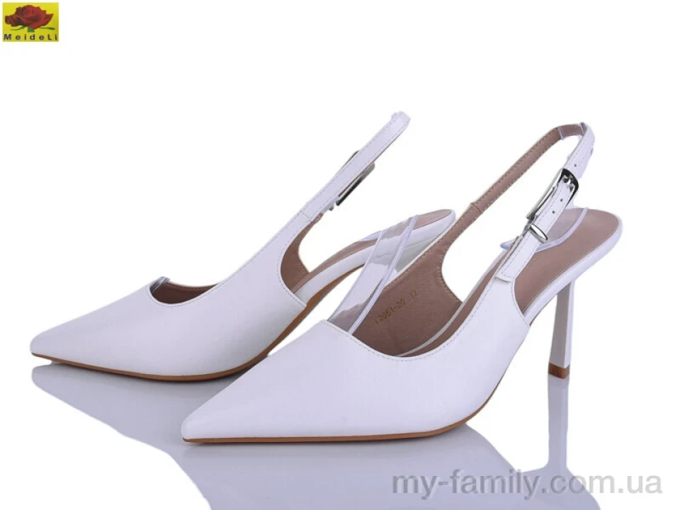 Туфлі штучна шкіра білий жінки -, Туфлі жіночі оптом