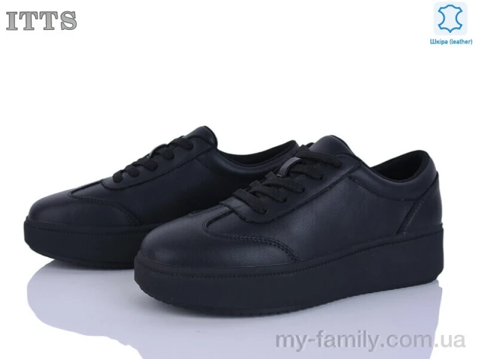 Кросівки натуральна шкіра чорний жінки -, Жіночі кросівки оптом