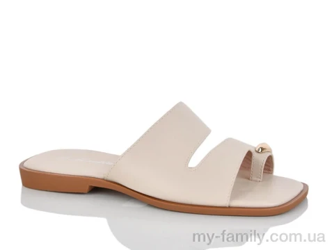 Шлепки искусственная кожа бежевый женщины -, Женские шлепки оптом