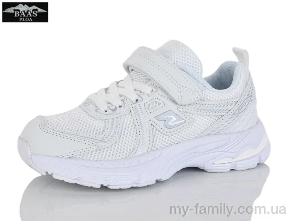 Кросівки штучна шкіра-текстиль білий діти унісекс, Дитячі кросівки оптом