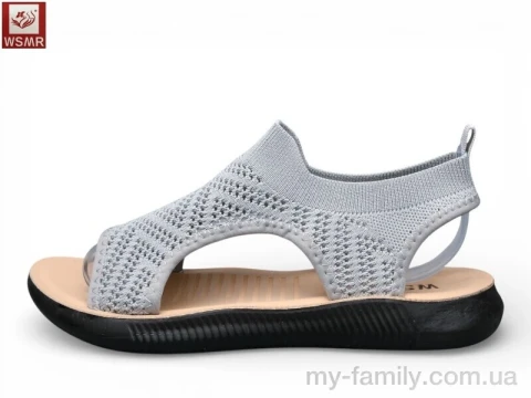 Босоніжки текстиль сірий жінки -, Жіночі босоніжки оптом