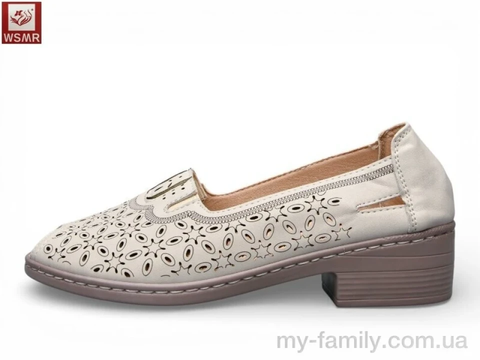 Туфлі штучна шкіра бежевий жінки -, Туфлі жіночі оптом