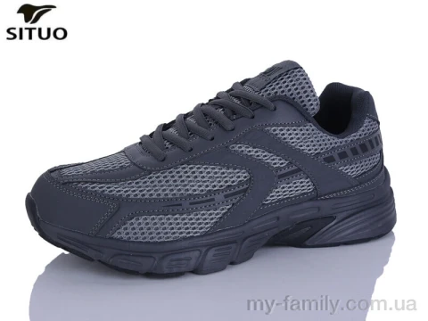 Кросівки штучна шкіра-текстиль сірий чоловіки -, Чоловічі кросівки оптом