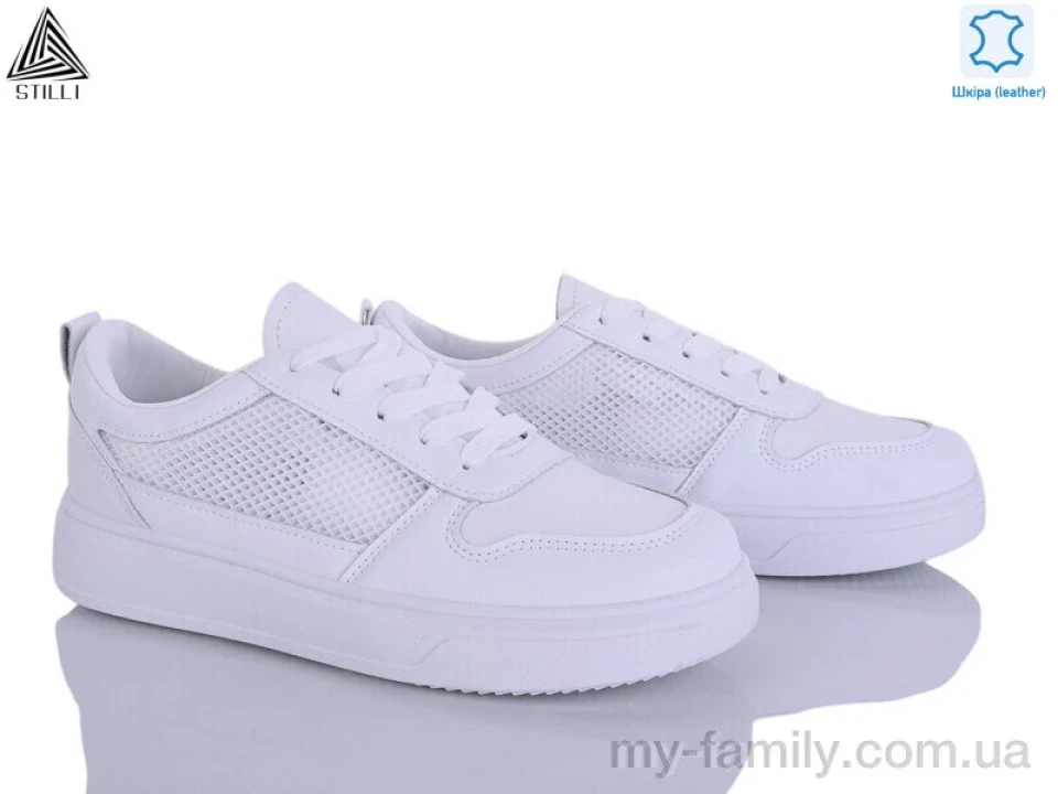 Кросівки натуральна шкіра білий жінки -, Жіночі кросівки оптом