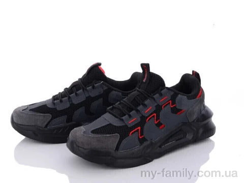 Кросівки штучна шкіра-текстиль чорний чоловіки -, Чоловічі кросівки оптом