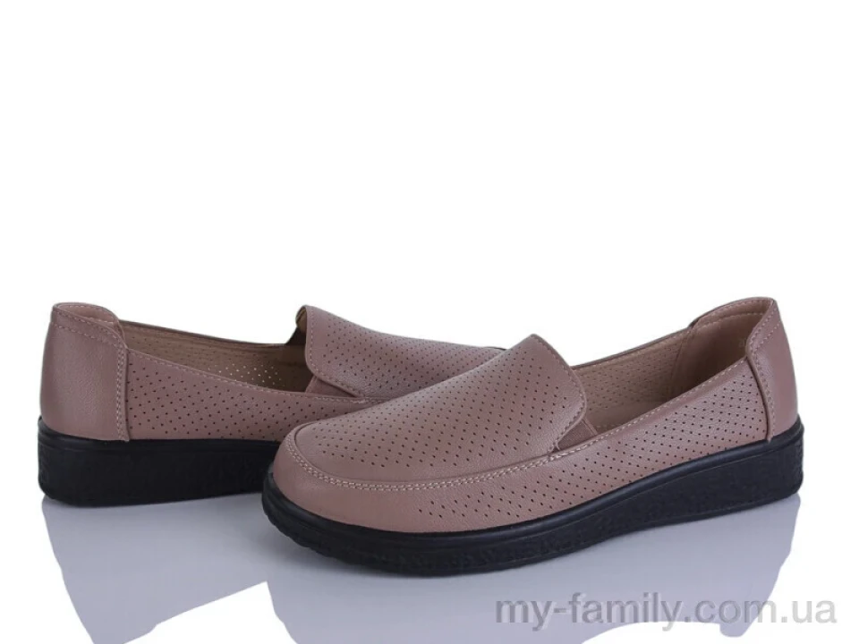 Туфлі штучна шкіра коричневий жінки -, Туфлі жіночі оптом