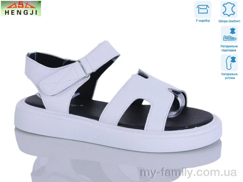 Босоніжки натуральна шкіра білий жінки -, Жіночі босоніжки оптом