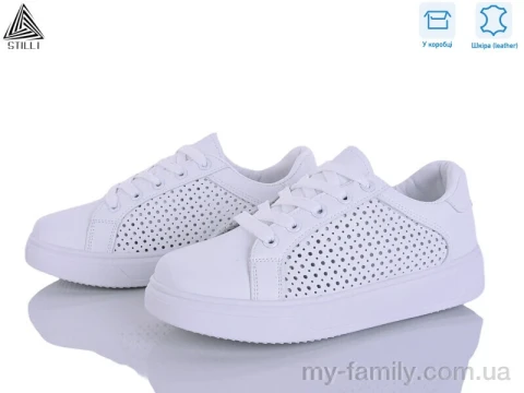 Кросівки натуральна шкіра білий жінки -, Жіночі кросівки оптом