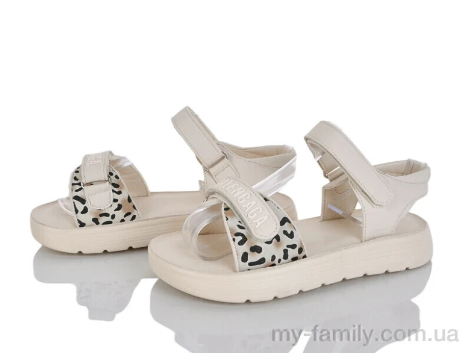 Босоніжки штучна шкіра бежевий діти дівчинка, Взуття оптом діти