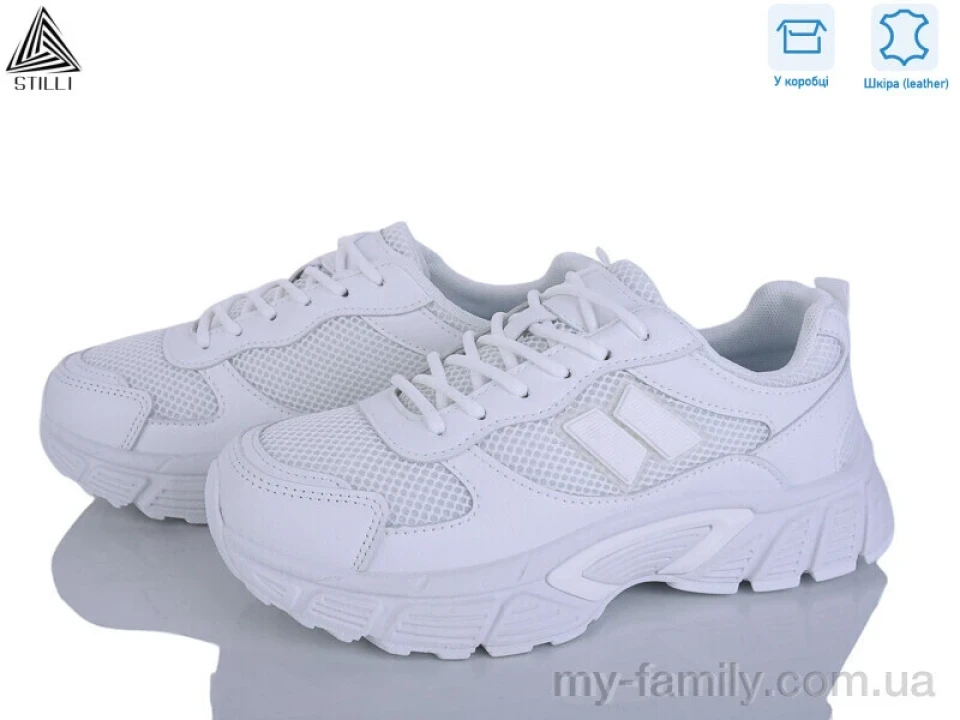 Кросівки натуральна шкіра-текстиль білий жінки -, Жіночі кросівки оптом