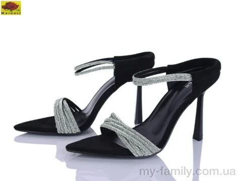 Босоніжки штучна замша чорний жінки -, Жіночі босоніжки оптом