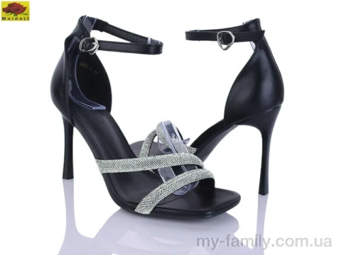 Босоніжки штучна шкіра чорний жінки -, Жіночі босоніжки оптом